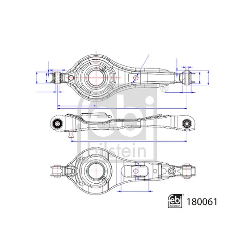 Rameno zavesenia kolies FEBI BILSTEIN 180061 - obr. 2