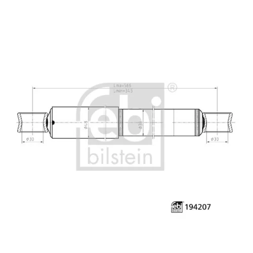 Tlmič pérovania FEBI BILSTEIN 194207