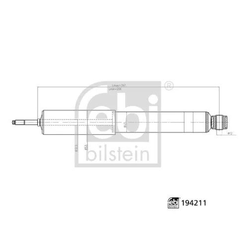 Tlmič pérovania FEBI BILSTEIN 194211