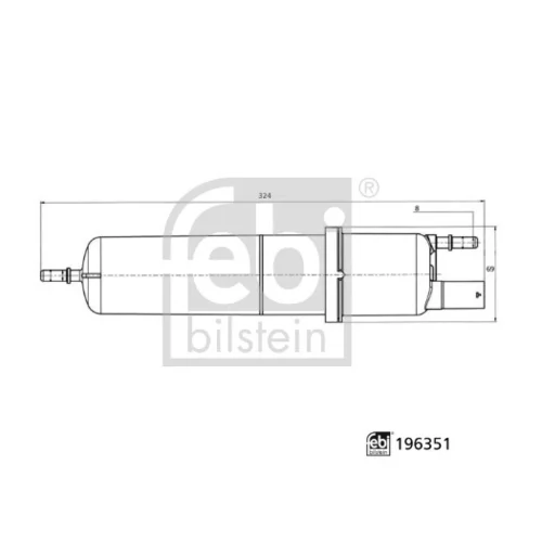 Palivový filter FEBI BILSTEIN 196351