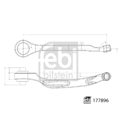 Rameno zavesenia kolies 177896 (FEBI Bilstein) - obr. 2