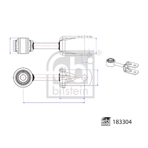 Tyč/Vzpera stabilizátora FEBI BILSTEIN 183304