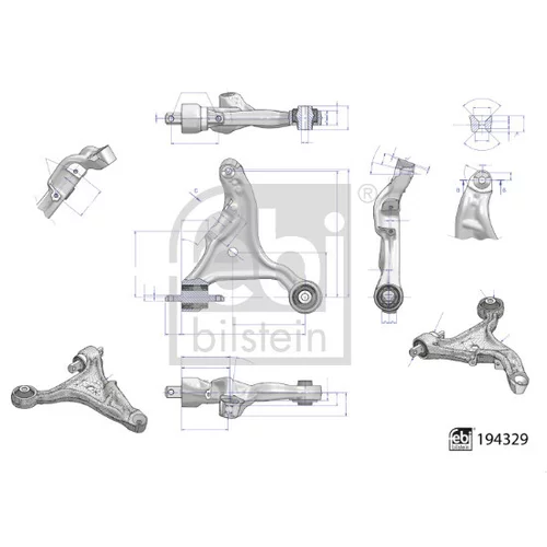 Rameno zavesenia kolies FEBI BILSTEIN 194329