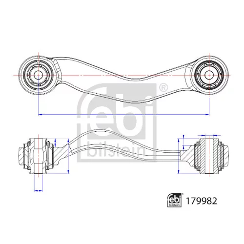 Rameno zavesenia kolies FEBI BILSTEIN 179982 - obr. 1