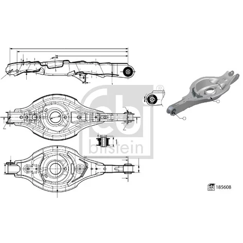 Rameno zavesenia kolies FEBI BILSTEIN 185608