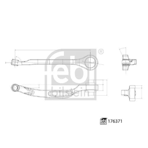 Rameno zavesenia kolies FEBI BILSTEIN 176371 - obr. 2