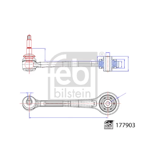 Rameno zavesenia kolies FEBI BILSTEIN 177903 - obr. 2