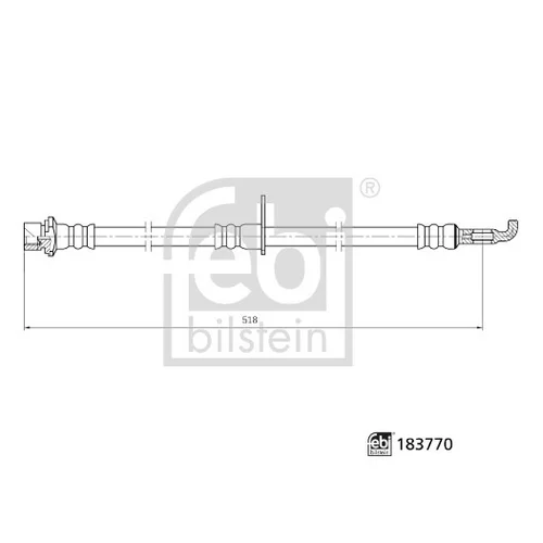 Brzdová hadica FEBI BILSTEIN 183770