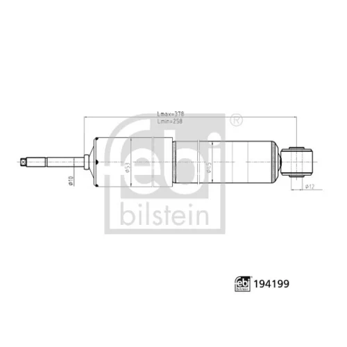 Tlmič pérovania FEBI BILSTEIN 194199