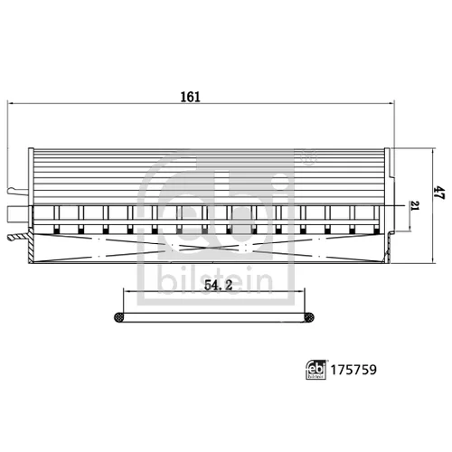 Olejový filter FEBI BILSTEIN 175759 - obr. 2