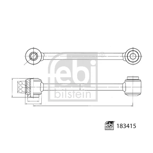 Tyč/Vzpera stabilizátora FEBI BILSTEIN 183415