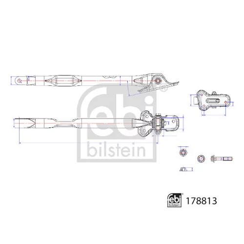 Rameno zavesenia kolies FEBI BILSTEIN 178813 - obr. 2