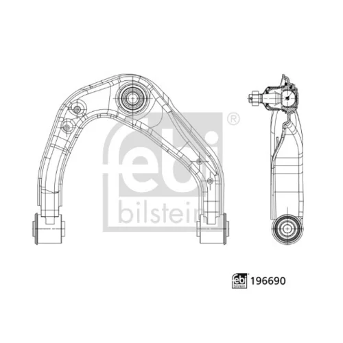 Rameno zavesenia kolies FEBI BILSTEIN 196690