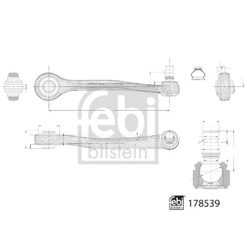 Rameno zavesenia kolies FEBI BILSTEIN 178539 - obr. 1