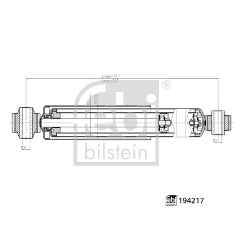 Tlmič pérovania FEBI BILSTEIN 194217