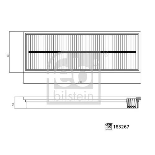 Filter vnútorného priestoru FEBI BILSTEIN 185267