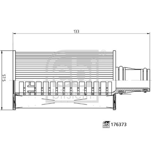 Olejový filter FEBI BILSTEIN 176373 - obr. 2