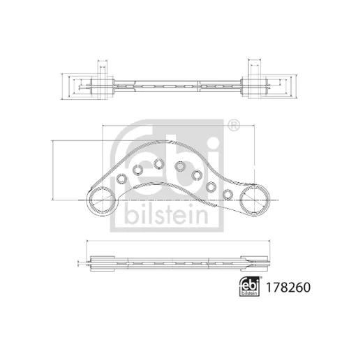 Rameno zavesenia kolies FEBI BILSTEIN 178260 - obr. 2