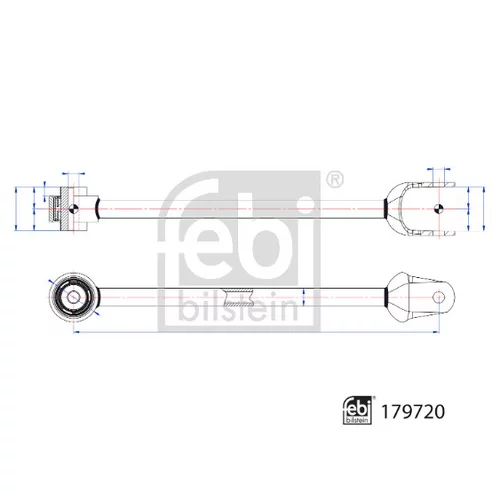 Rameno zavesenia kolies FEBI BILSTEIN 179720 - obr. 2