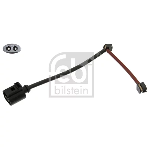 Výstražný kontakt opotrebenia brzdového obloženia FEBI BILSTEIN 44549