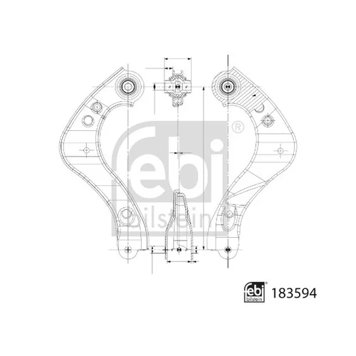 Rameno zavesenia kolies FEBI BILSTEIN 183594