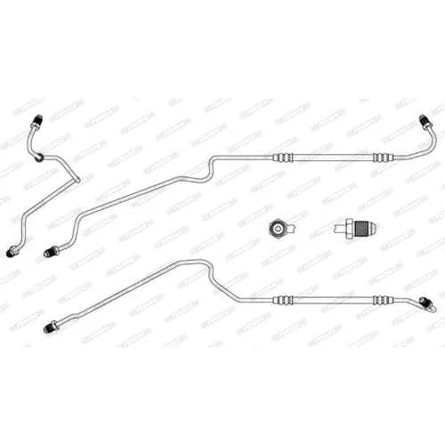 Brzdová hadica FERODO FHY3350 - obr. 1