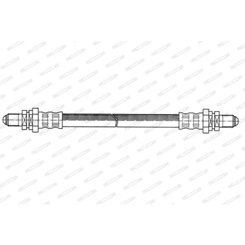 Brzdová hadica FERODO FHY2417 - obr. 1
