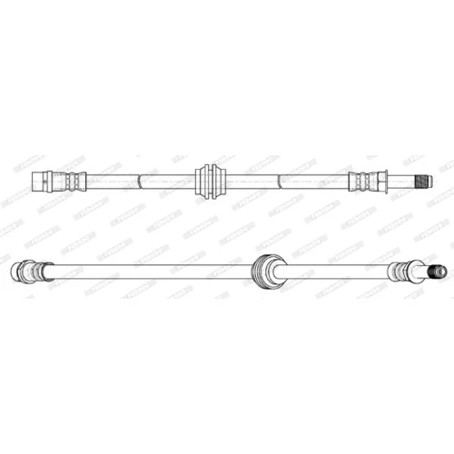 Brzdová hadica FERODO FHY2737 - obr. 2