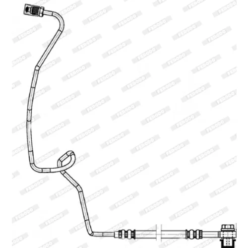 Brzdová hadica FERODO FHY2517 - obr. 1