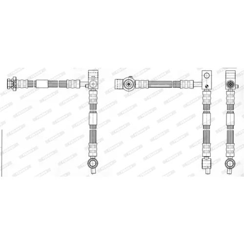 Brzdová hadica FERODO FHY3252 - obr. 2