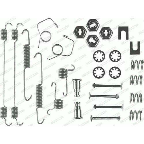Sada príslušenstva brzdovej čeľuste FERODO FBA29 - obr. 1