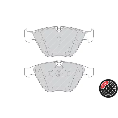 Sada brzdových platničiek kotúčovej brzdy FDB4191 /FERODO/ - obr. 5