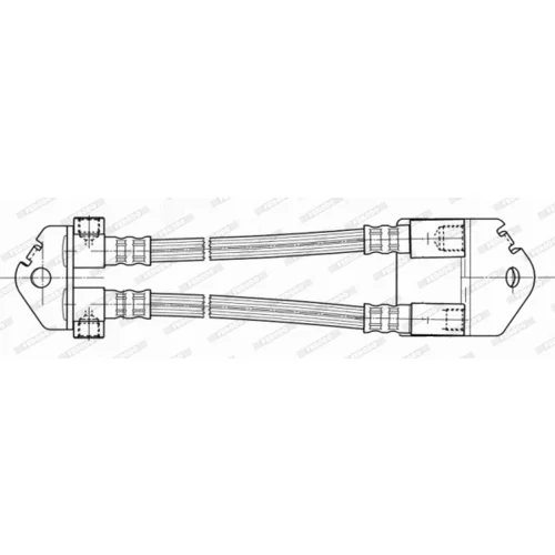 Brzdová hadica FERODO FHY2570 - obr. 1