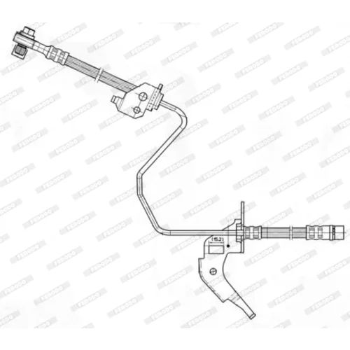 Brzdová hadica FERODO FHY2605