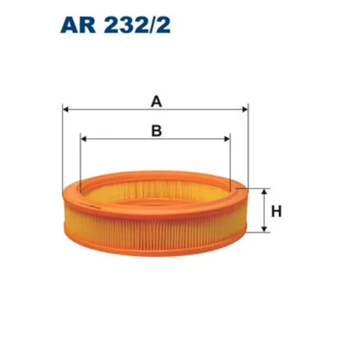 Vzduchový filter FILTRON AR 232/2