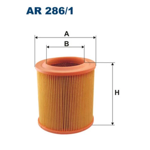 Vzduchový filter AR 286/1 /FILTRON/