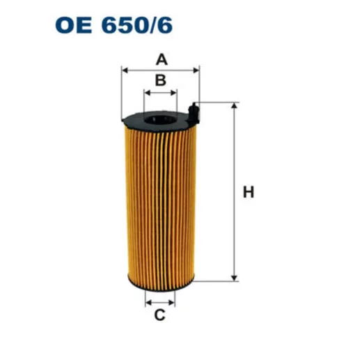 Olejový filter OE 650/6 /FILTRON/