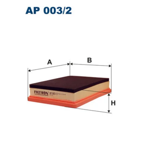 Vzduchový filter FILTRON AP 003/2