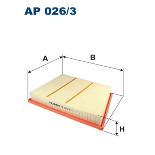 Vzduchový filter FILTRON AP 026/3