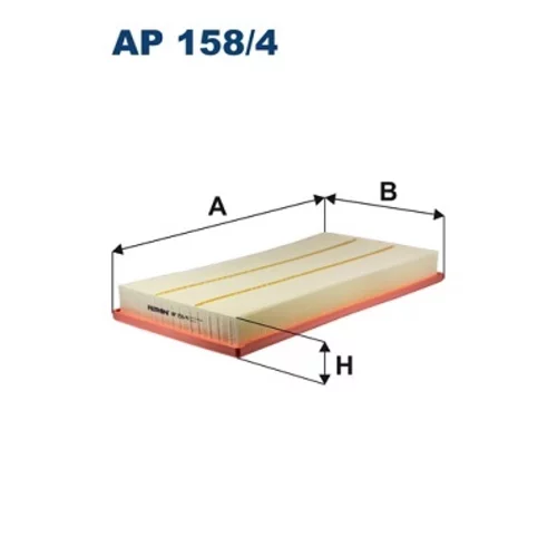 Vzduchový filter AP 158/4 /FILTRON/