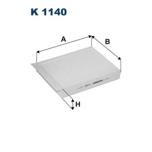 Filter vnútorného priestoru FILTRON K 1140