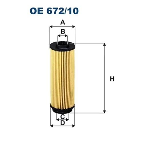 Olejový filter FILTRON OE 672/10