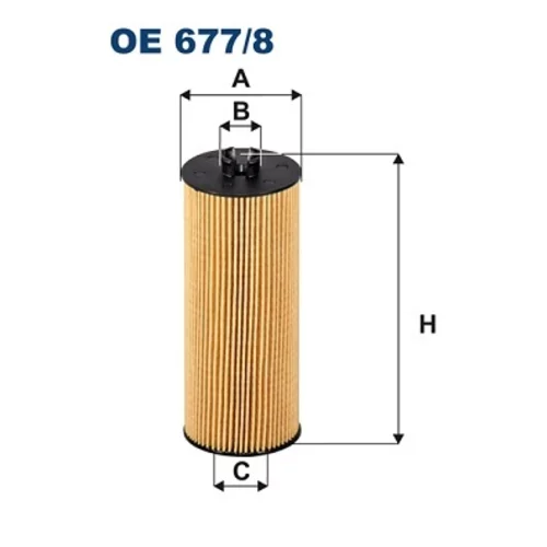 Olejový filter FILTRON OE 677/8