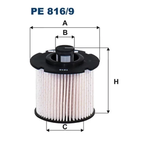 Palivový filter FILTRON PE 816/9