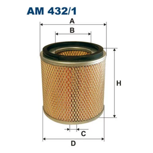 Vzduchový filter FILTRON AM 432/1