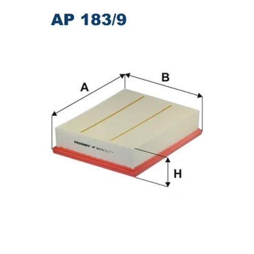 Vzduchový filter FILTRON AP 183/9