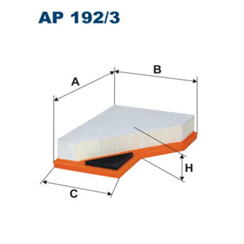 Vzduchový filter FILTRON AP 192/3