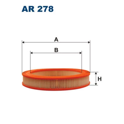 Vzduchový filter FILTRON AR 278