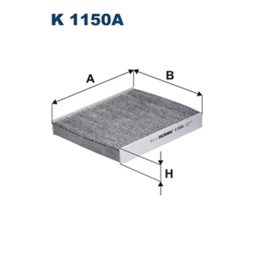 Filter vnútorného priestoru FILTRON K 1150A