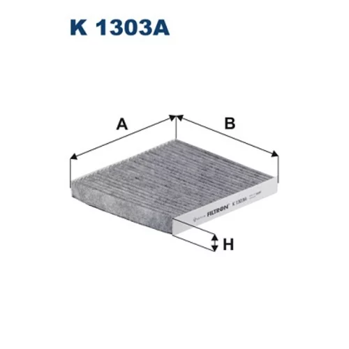 Filter vnútorného priestoru FILTRON K 1303A